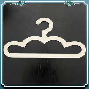 Style nordique en bois ours <span class=keywords><strong>nuage</strong></span> <span class=keywords><strong>cintre</strong></span> pour enfants bricolage bébé créatif <span class=keywords><strong>cintre</strong></span> pour animaux de compagnie - Product Image 4