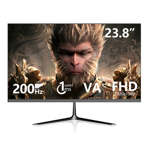 Moniteur LCD LED pour ordinateur de jeu HDR sans cadre plat 23,8 24 pouces 1K 75 100 144 165 180Hz avec éclairage RVB pour ordinateur de bureau - Product Image 1