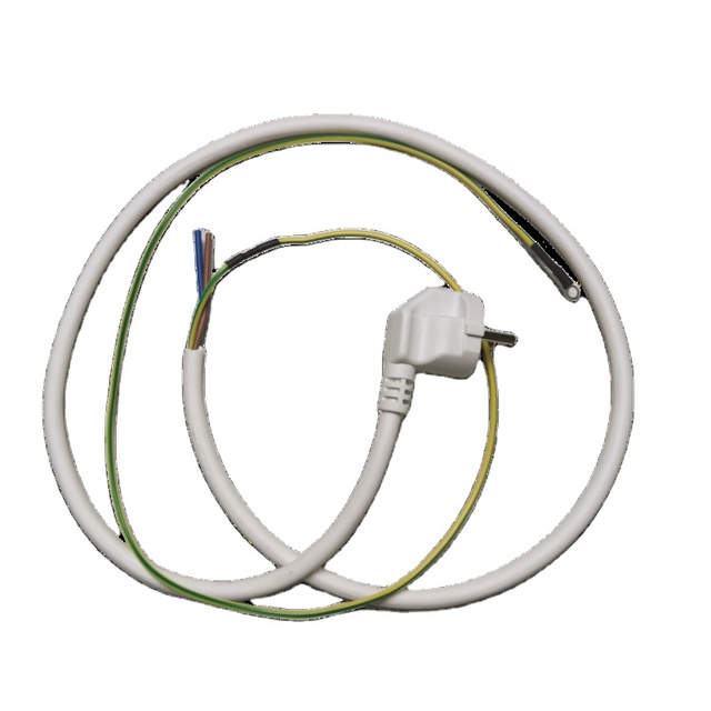 EURO 3 PIN Plug White & Black Customized SR Connector Terminal End Open Wire for Heavy Duty Machine Extension Lead Socket