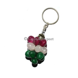 Porte-clés raisin 10 pièces, mélange de ustensiles, en pierre - Product Image 1
