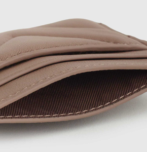 Portefeuille court pour femmes, mode féminine, avec décoration matelassée, logo personnalisé - Product Image 6