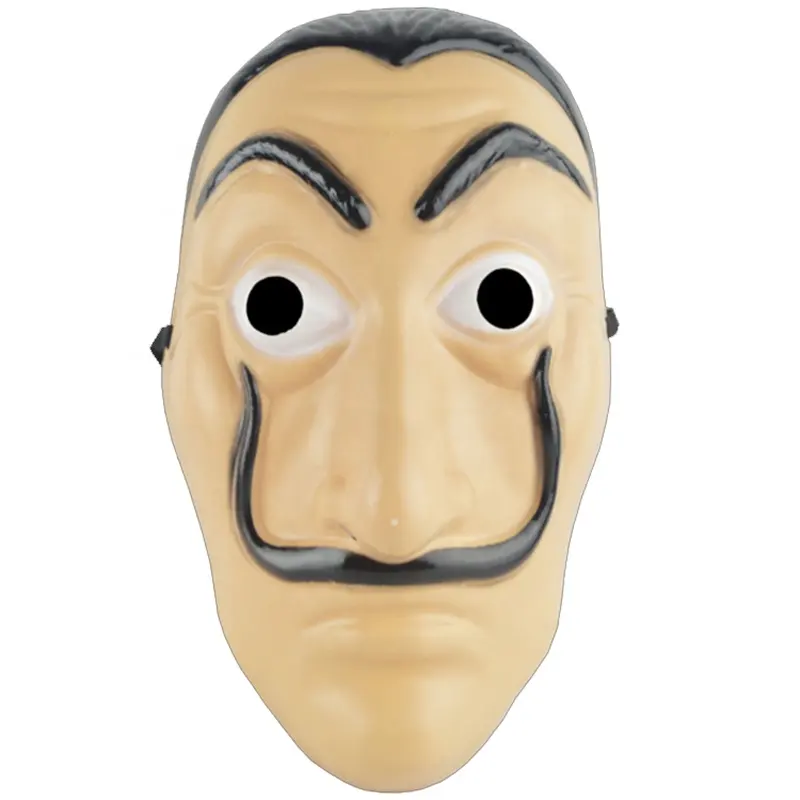 Maschera di plastica di Halloween di carnevale maschera di sega spaventosa maschere maschili a pieno facciale