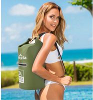 Mochila Impermeable de Alta Resistencia, Bolsa Seca Enrollable para Viajes, Kayak, Rafting, Navegación, Senderismo, Camping, Deportes Acuáticos