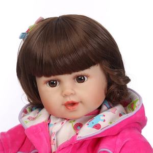 Vente en Gros Poupée <span class=keywords><strong>Reborn</strong></span> Bébé Réaliste et Vivante, Corps en Tissu Doux, Garçon Fille, Jouet 48cm en Vinyle - Product Image 6