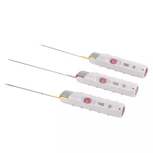 เข็มเจาะตัดเนื้อเยื่อทางการแพทย์แบบ Tru-Cut ขนาด 14G 16G 18G 22 มม. แบบใช้แล้วทิ้ง สำหรับใช้กับปืนเจาะตัดเนื้อเยื่อ - Product Image 1