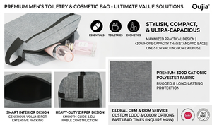 Customizable Bulk Makeup Cosmetic Travel Pouch Zipper <strong>for</strong> <strong>Women</strong> and Men Shaving Dopp Kit Custom <strong>Toiletry</strong> <strong>Bag</strong> - Product Image 2
