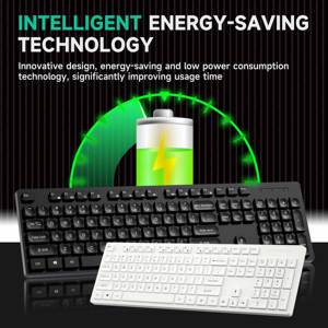 Nouveau modèle privé <span class=keywords><strong>clavier</strong></span> de couleur blanche AZERTY français espagnol hébreu ABNT2 <span class=keywords><strong>clavier</strong></span> sans fil à disposition personnalisée - Product Image 3