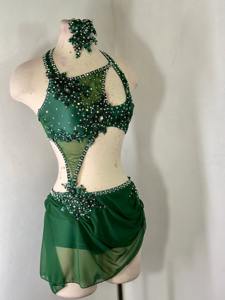 Женское кружевное трико без рукавов с цветочным принтом - Product Image 3