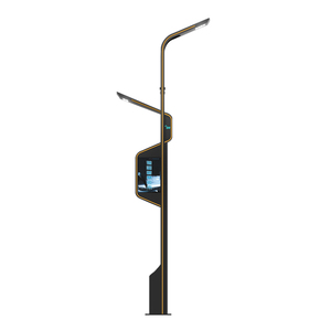 Bsw Bsw Bsw-sm-01 Bibo Éclairage Urbain Intelligent Tout-en-un Extérieur Solaire LED avec Caméra CCTV Wi-Fi et Publicité - Product Image 5