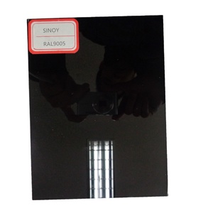 Verre décoratif noir de haute qualité de Chine, de 2 mm à 19 mm, PG10/PG20, verre teinté noir, verre flotté noir pour applications intérieures - Product Image 1