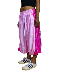 Pantaloncini Sportivi Estivi da Uomo Stile Streetwear in Poliestere e Cotone Tinta Unita Oversize Larghi da Palestra Calcio e Basket - Product Image 2