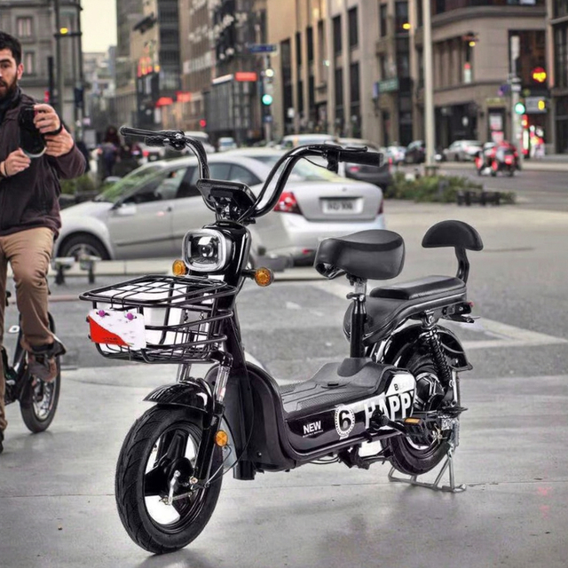 2025 Electric Bike 48V Digital Smart Max Speed 25km/h Electronic Fat Tire Moped E-Scooter Mountain Bike