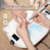 Aspirateur à poussière professionnel pour ongles Missgooey, usage en salon, aspiration puissante, capture de la poussière, pas de fuite de poussière, filtre lavable, OEM disponible