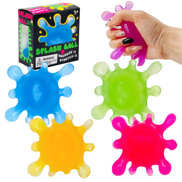 Unisex Handmade Stress Relief Squishy Toy Factory Customizable Maltose Virus Novelty Sensory Toy for Anxiety Relaxation