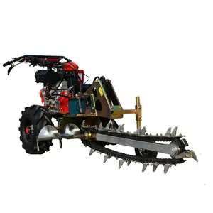 Geul Graven Machine Agrarische Kleine Multi Functionele 15HP Boomgaard Trenching Machine