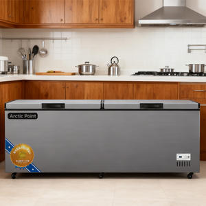 Коммерческое холодильное оборудование для кухни CE ETL 10 ℃ ~-30 ℃   Морозильная камера с двумя дверями, 1000 литров, для коммерческой кухни - Product Image 3