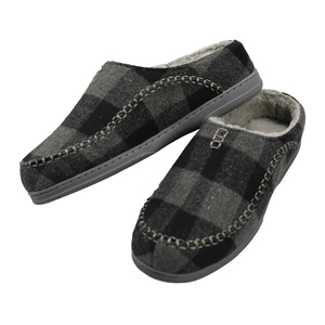 acogedor deslizamiento en invierno cálido de espuma de memoria de interior de los hombres, zapatos de casa, zapatillas - Product Image 5