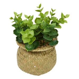 Jarrón Decorativo con Planta Artificial, Surtido, Diámetro 10 cm, Altura 16 cm - Product Image 1