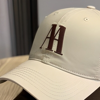 Topi Baseball Katun Logo Kustom Bordir Vintage Langsung dari Pabrik, Model Soft Crown dengan Huruf untuk Pria dan Wanita