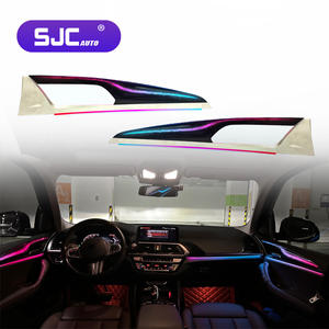 Éclairage ambiant <span class=keywords><strong>intérieur</strong></span> de voiture SJC pour les modèles <span class=keywords><strong>BMW</strong></span> X3/X3 2018-2023, kit de lumière ambiante LED Galaxy 64 couleurs G01/G02. - Product Image 1