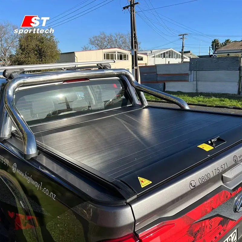 Pickup Truck Hard Bed Cover High Quality Sliding Roller Lid Tonneau Cover For MAXUS T60/T70 2021 Double Cab