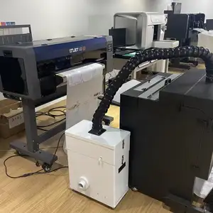 XP600 2-kopf-DTF-Tinte weißer Druck Hochgeschwindigkeits-DTF-Drucker