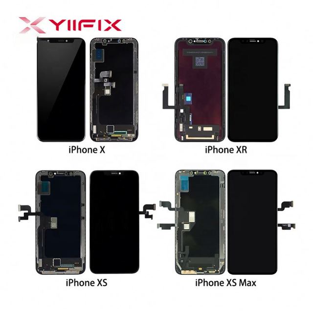 GX for iphone Lcd Replacement Digitizer Assembly Refurbished Telephone X XS MAX XR Incell