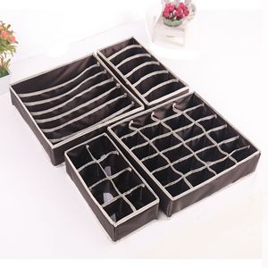 Gran oferta de Material Oxford, organizador de ropa apilable, caja de almacenamiento de pantalones, ropa interior, sujetador, calcetines, compartimento, organizador de armario - Product Image 6