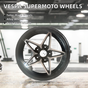 ขอบล้ออะลูมิเนียมอัลลอยขนาด 12 นิ้ว <span class=keywords><strong>ส</strong></span>ำหรับรถ<span class=keywords><strong>เว</strong></span><span class=keywords><strong>ส</strong></span><span class=keywords><strong>ป้า</strong></span> อะไหล่ตกแต่งดุมล้อใหม่ - Product Image 3