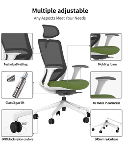 Manufacturer's Luxury Office <strong>Chair</strong> <strong>with</strong> Modern Design 4D <strong>Adjustable</strong> <strong>Mesh</strong> Ergonomic Specification Fabric Material - Product Image 6