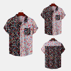 Camisa <span class=keywords><strong>de</strong></span> flores para hombre Chemise <span class=keywords><strong>Fleurie</strong></span> Homme Et Le Plus Beau Chemise Hawaiienne, camisa <span class=keywords><strong>de</strong></span> gran tamaño con botones, camisa <span class=keywords><strong>de</strong></span> playa por sublimación para hombre - Product Image 2
