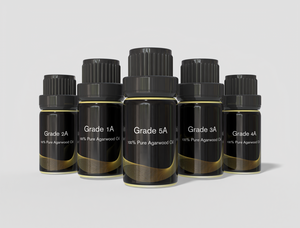 Huile d'Agarwood (Oudh) Premium Riche et Boisée, Vieillie, 100% Naturelle, pour Aromathérapie et Parfum de Luxe, Oudh Foncé, Format Échantillon - Product Image 6