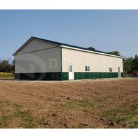 Bâtiment métallique préfabriqué 40 x 60, structure en acier, petit entrepôt préfabriqué, prix
