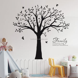 Cadre photo de famille <span class=keywords><strong>arbre</strong></span> simple créatif stickers muraux salon chambre décoration papier peint autocollants auto-adhésifs - Product Image 2