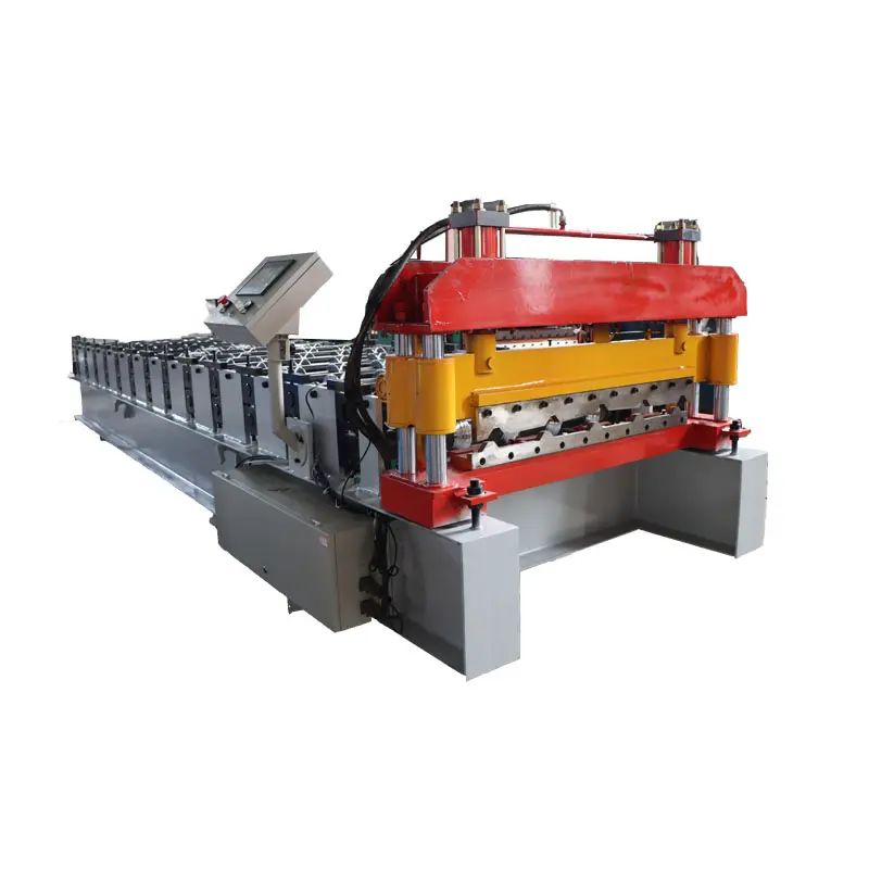 Botou Automatic Metal Trapezoidal PBR Zinc IBR Sheet Roofing Panel Roll Forming Machine Steel Roof Tile Making Machinery