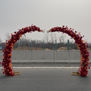 Arco de Hierro Forjado para Decoración de Bodas, Estructura para Área de Recepción de Bodas al Aire Libre - Product Image 3
