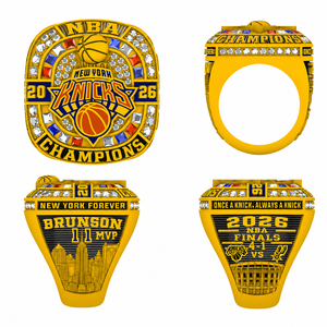 Bague de championnat des Knicks 2026 personnalisée, bijoux de haute qualité, cadeau très demandé, bague de championnat de basket-ball personnalisée - Product Image 2