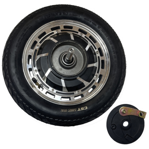 Động Cơ Trung Tâm Điện Không Chổi Than DC Trục Đơn Xe Chia Ba Bánh Phanh <span class=keywords><strong>12</strong></span> Inch 36V48V60V 350W 500W - Product Image 5