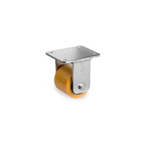 TELLURE ROTA - 758421 TR Rouleaux de transport polyuréthane, centre acier, support fixe EE MHD-largeur de roue 80mm, ø 85 mm (Qté - Product Image 1