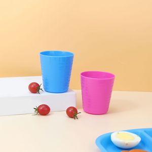 Gobelet d'eau coloré en PP pour enfants, résistant aux chutes, pour la consommation directe à domicile, idéal pour l'été, pour le dropshipping transfrontalier - Product Image 1