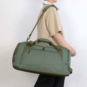 Bolsa de Lona de Gran Capacidad con Logotipo Personalizado, Cierre de Cremallera, Impermeable, de Oxford, con Espacio para Zapatos, para Deportes, Gimnasio, Viajes, para Hombre y Mujer - Product Image 6