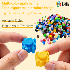Blocs de construction électroniques en plastique <span class=keywords><strong>ABS</strong></span> multicolores de 6 mm, jouets éducatifs pour les enfants de plus de 8 ans - Product Image 5
