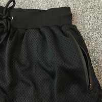 Short de basket-ball brodé sur mesure avec poches Short de l'équipe de basket-ball en maille