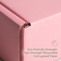 Boîte d'expédition en carton ondulé personnalisée avec logo et couleur sur mesure - Boîte d'expédition de luxe jetable pour e-commerce avec gaufrage pour petites entreprises