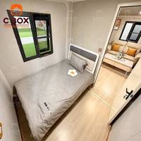 Cbox Luxury, villa préfabriquée moderne de 20 pieds, hôtel en plein air, maison pliable à un étage, résidence, bureau, maison conteneur extensible