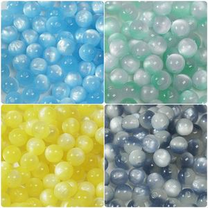 Cuentas Sueltas de Resina de 8-16 mm, Piedra Ojo de Gato Versátil, Materiales para Hacer Pulseras y Collares Hechos a Mano - Product Image 4