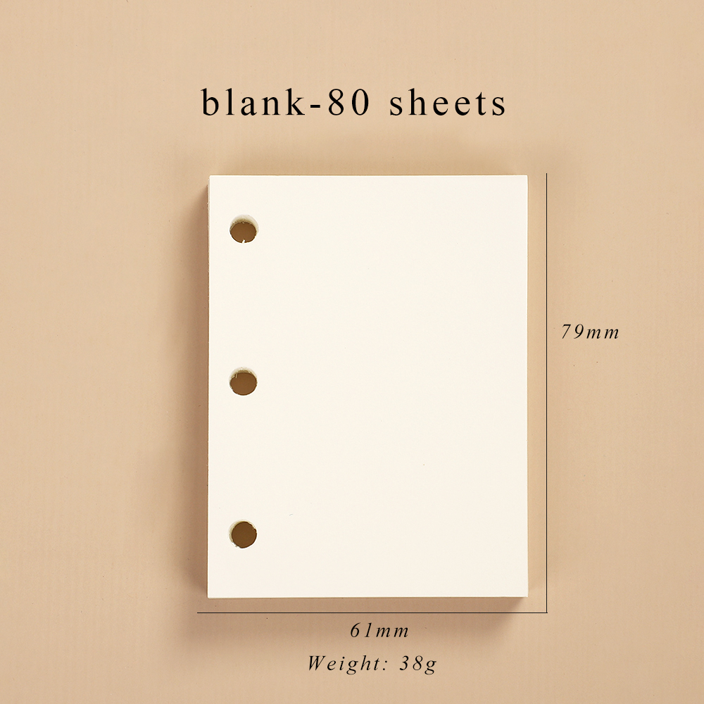 Blank(80 sheets)
