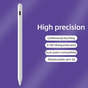 Handy Touch Pencil 2 in 1 Austauschbarer Stift Feder Kapazitiver Touch Pen für Smart Tablets Stylus Pen für Telefon