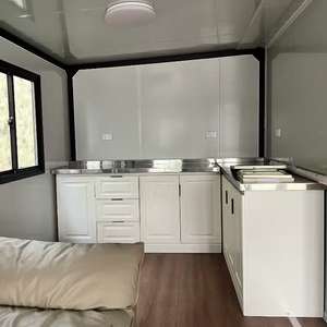 Casa contenedor de Villa prefabricada de gama alta a prueba de viento, impermeable, apartamento de <span class=keywords><strong>abuela</strong></span> de lujo, cabaña prefabricada de 20/40 pies - Product Image 5