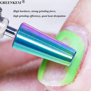 Nouveau 8 Grits Acier Tungstène Couleur Sirène Forets <span class=keywords><strong>à</strong></span> Ongles Enlevant la Peau <span class=keywords><strong>Morte</strong></span> Ongles Outil de Polissage pour Forets Ongles - Product Image 3